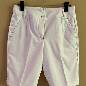 Puma Women's Classic White Bermudas